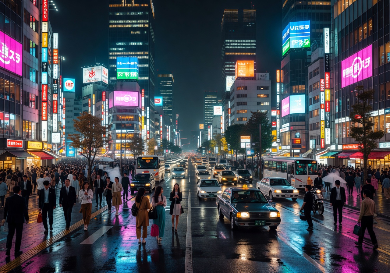 Tokyo City Streets